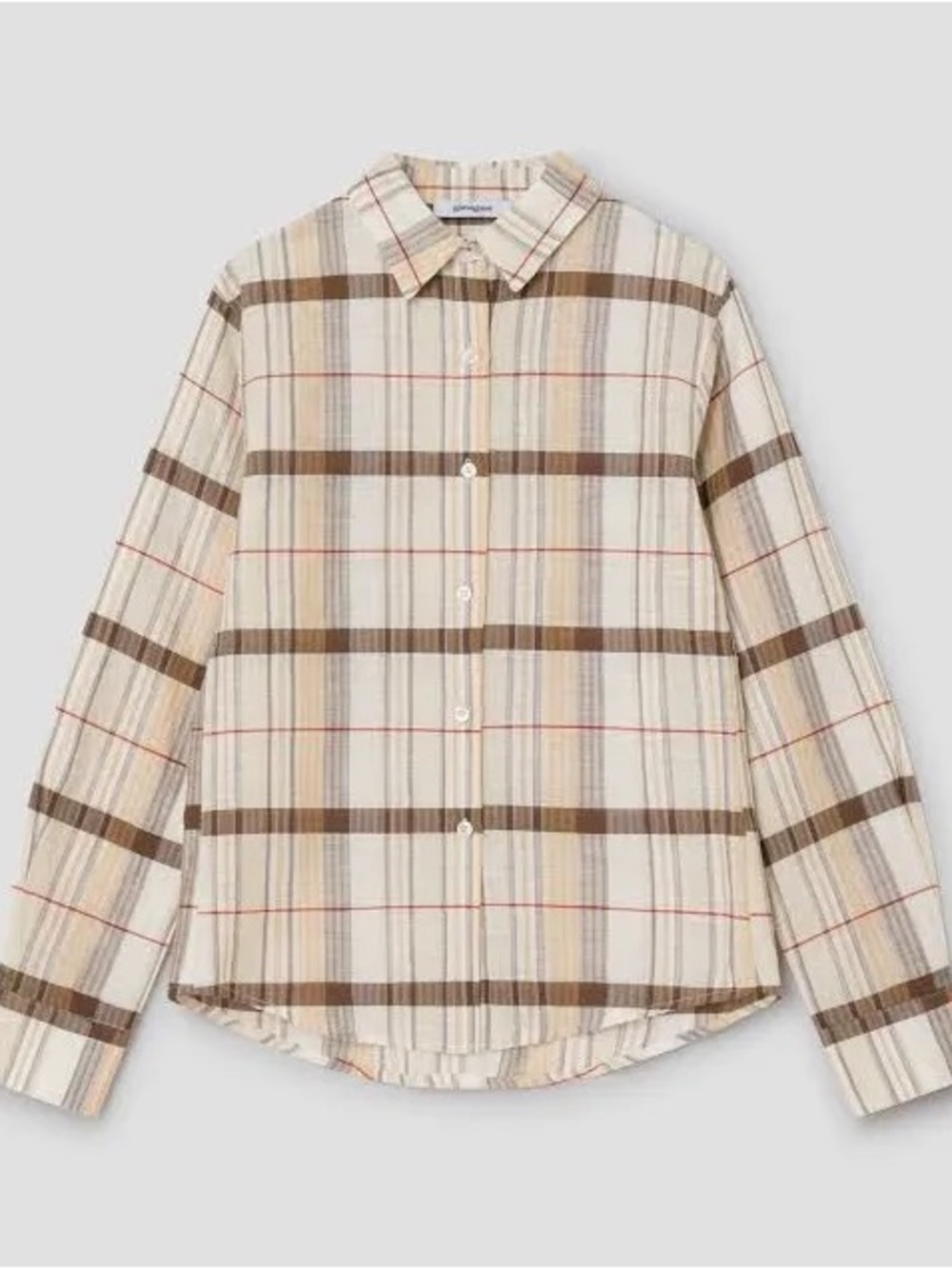 NWT Gimaguas checkered print shirt size M
